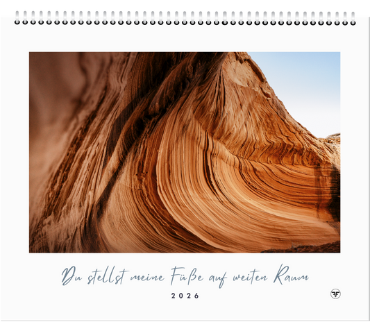 Kalender - Du stellst meine Füße auf weiten Raum 2026